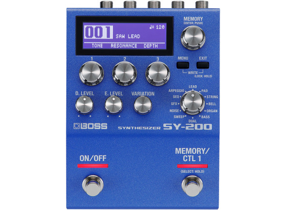 <b>BOSS SY-200 Pedal Sintetizador Polifónico para Guitarra e Baixo</b> <b>BOSS SY-200 Pedal Sintetizador Polifónico para Guitarra e Baixo</b>